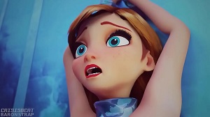 Irmãs Frozen fazendo sexo gostoso no video porno online